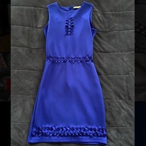 Blue Gianni Bini Knee Length Dress
